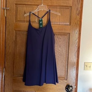 Halara dress with shorts only blue one left